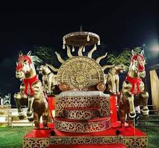 Bahubali Birthday entry cart game activity rent in Jorhat